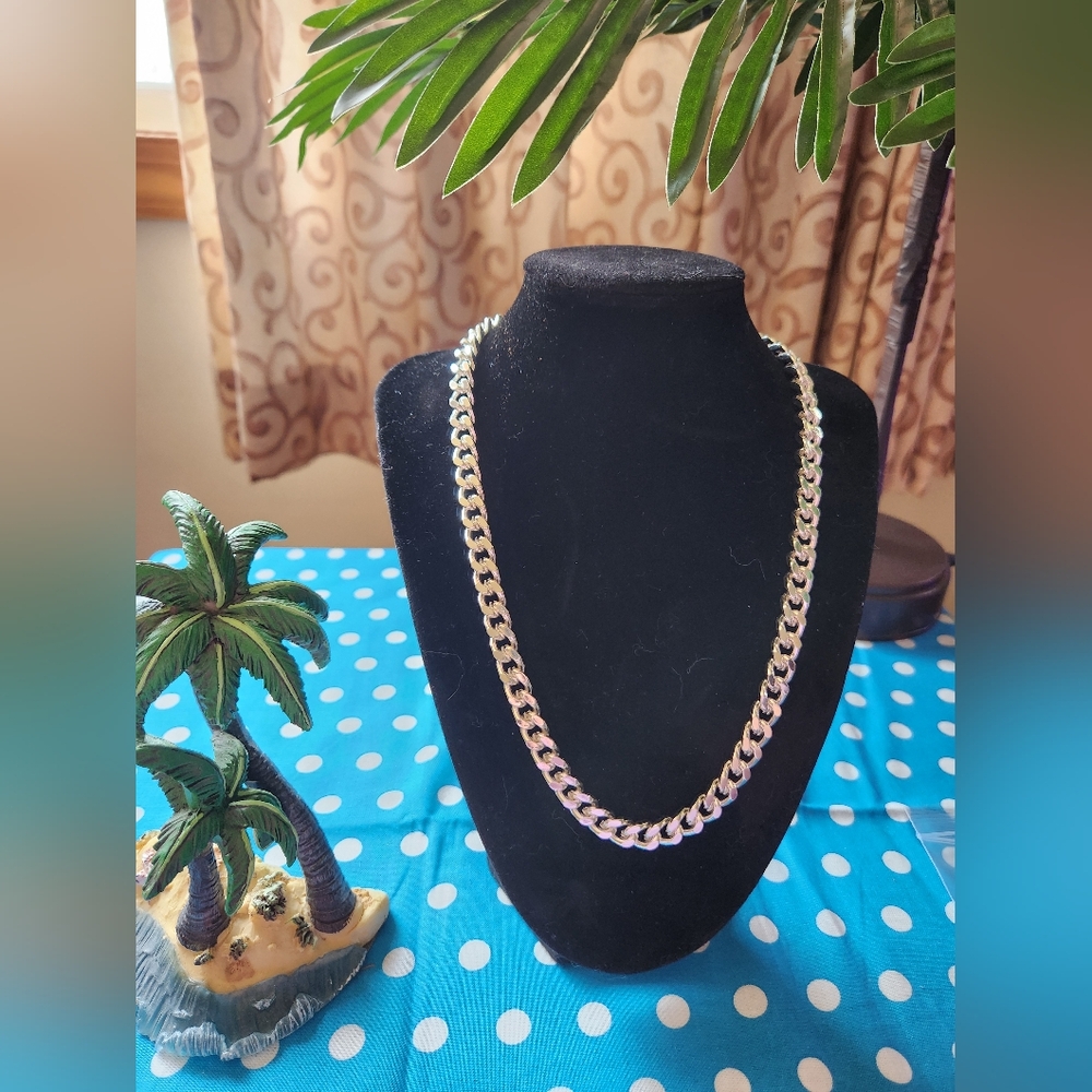 Calvin Klein Silver Tone Chain NWT